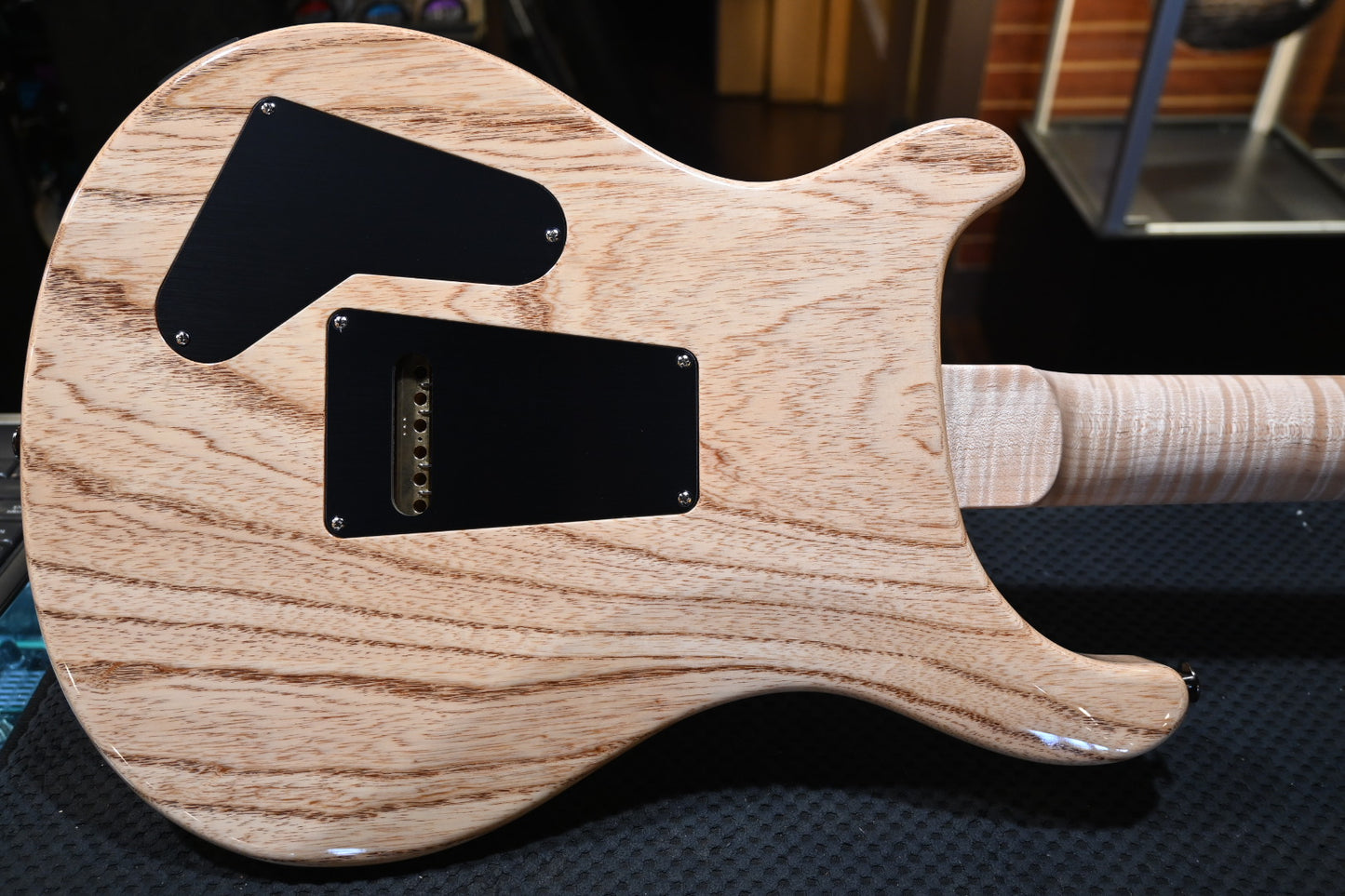 PRS Wood Library Special Semi-Hollow 10-Top Quilt Swamp Ash - Blue Fade Guitar #5198 - Danville Music