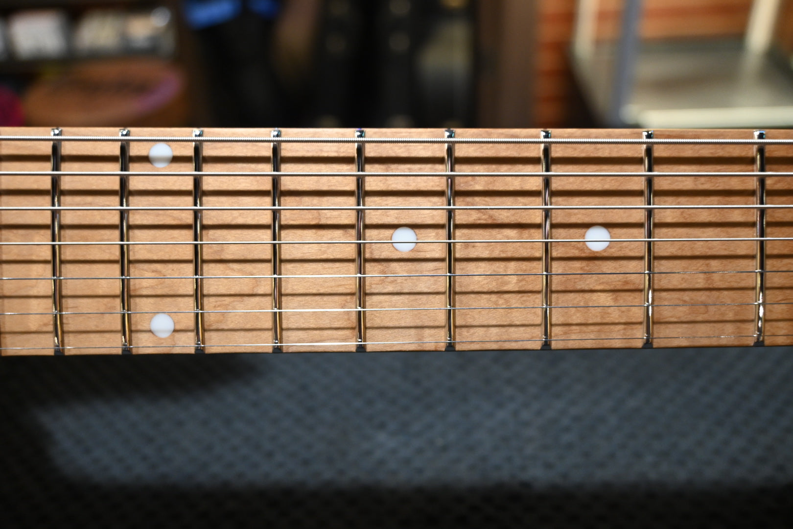 Music Man Jason Richardson 7-String Cutlass - Majora Purple Guitar #1268 - Danville Music