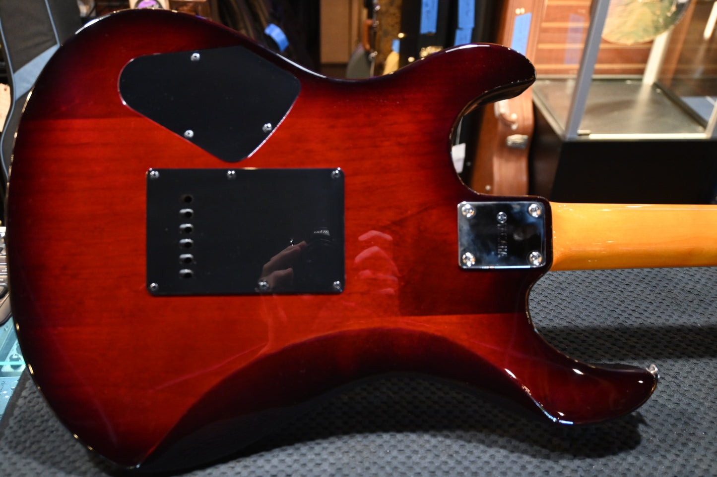 Yamaha Pacifica PAC611VFM - Dark Red Burst Guitar #3098