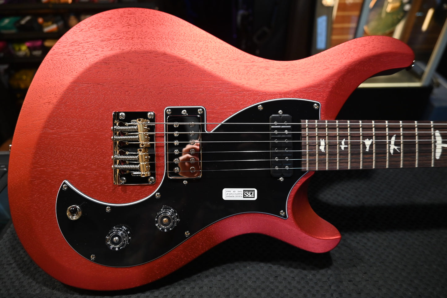 PRS S2 Vela Satin - Red Apple Metallic Guitar #1772 - Danville Music