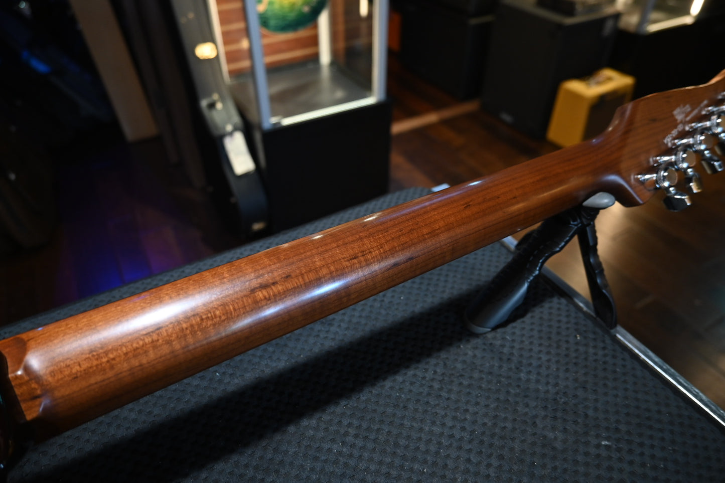 Tom Anderson Drop Mongrel Shorty Hollow 2015 - Tiger Eye Burst Guitar #215A - Danville Music