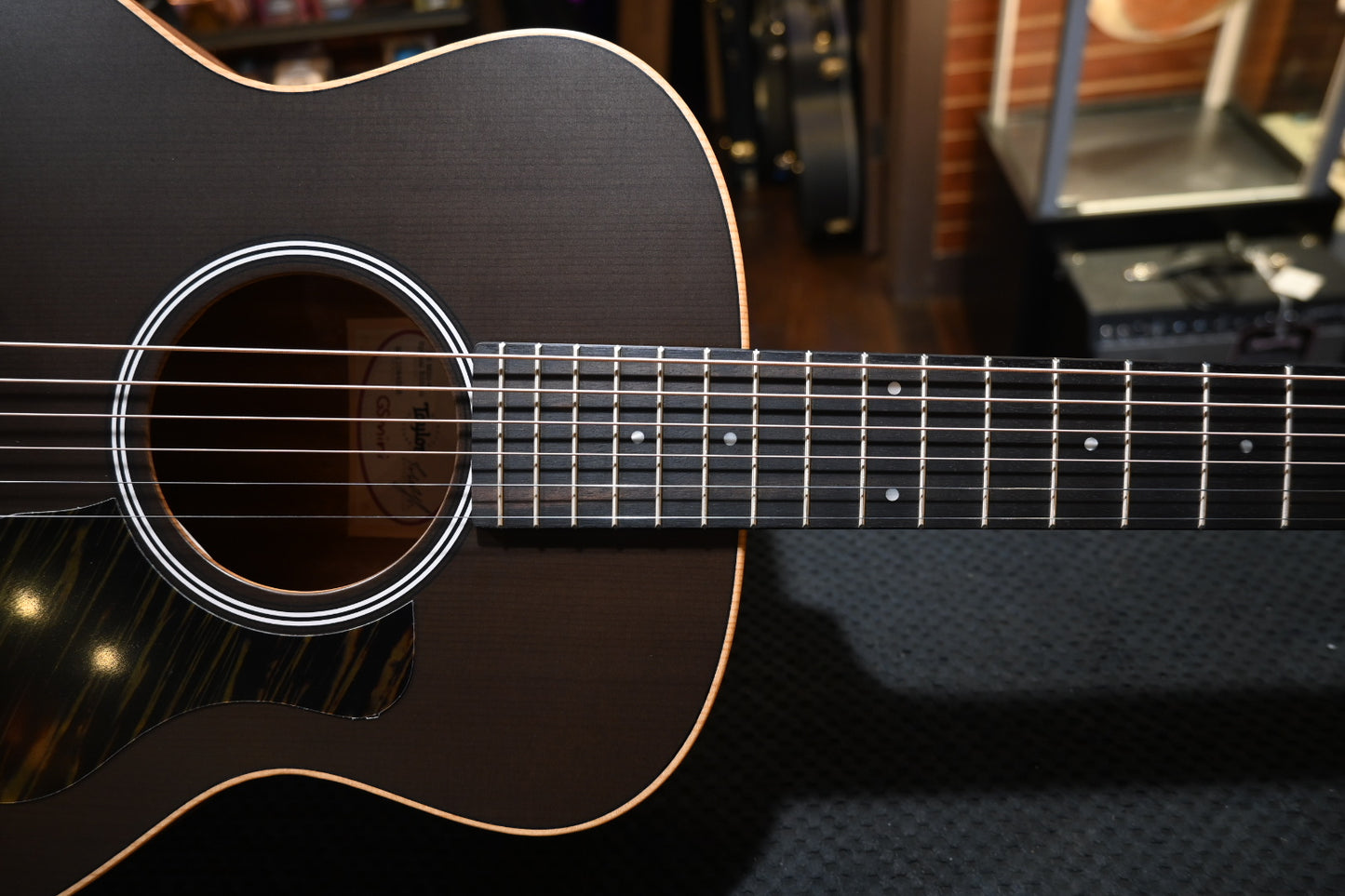 Taylor GS Mini-e Special Edition - Trans Black Guitar #4338 - Danville Music