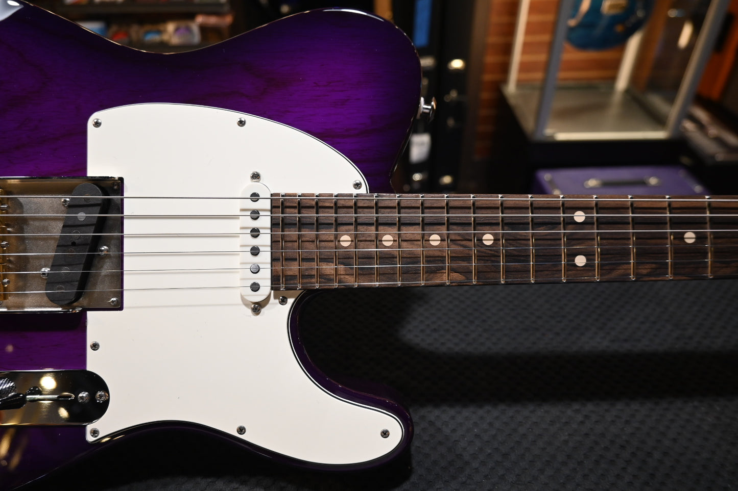 Suhr Custom Modern T - Trans Purple Burst Guitar #9880 - Danville Music
