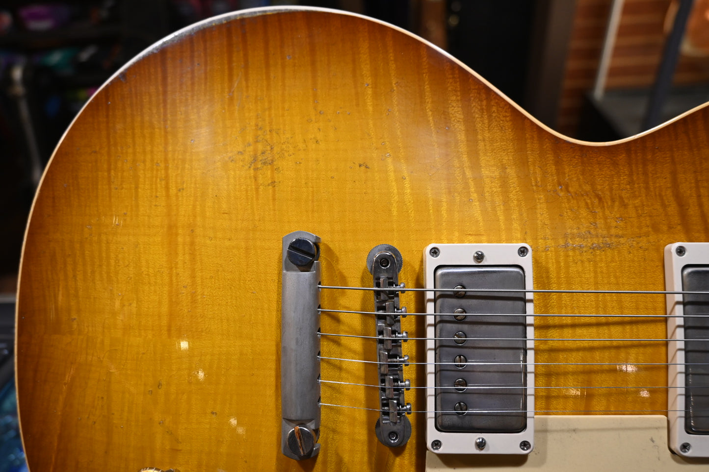 Gibson Custom Shop 1959 Les Paul Standard Reissue Murphy Lab Heavy Aged - Golden Poppy Burst Guitar #3877