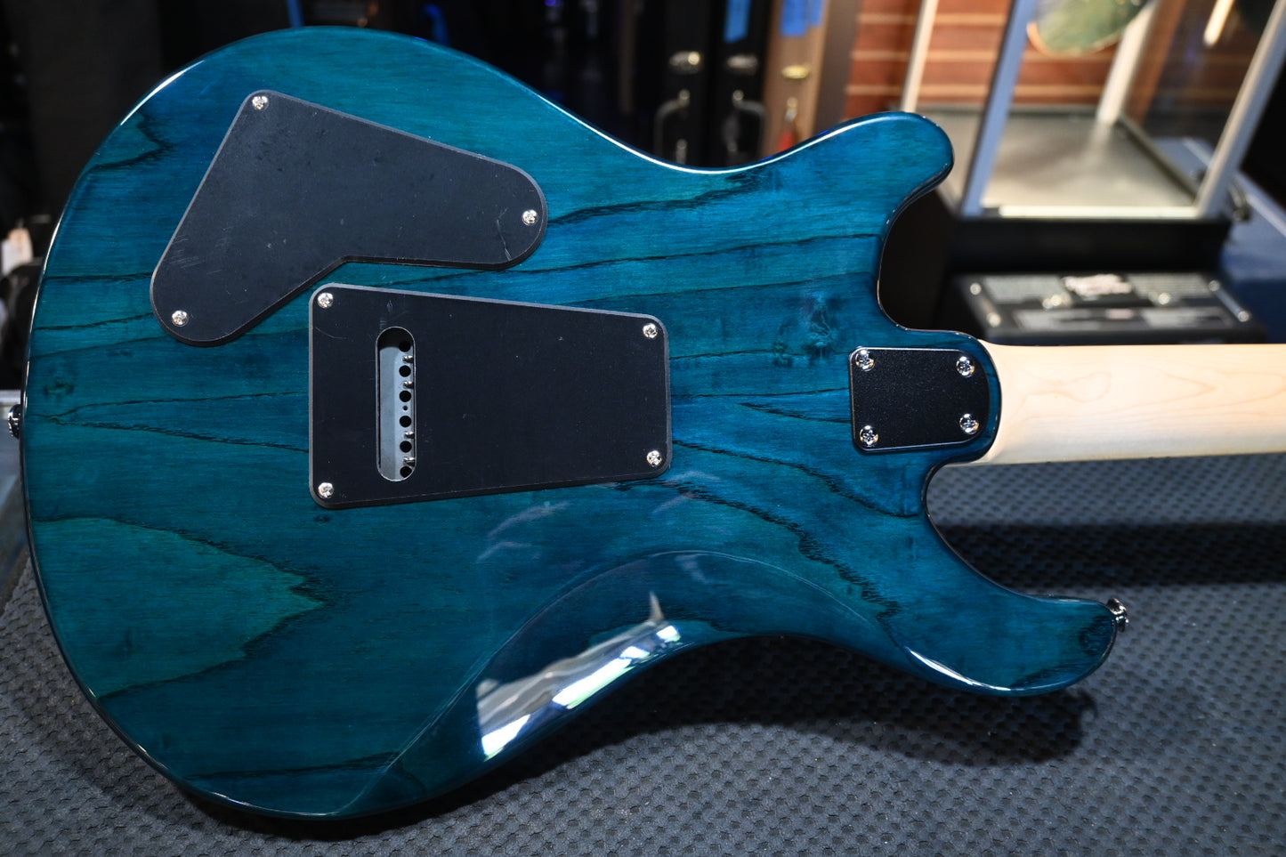PRS SE Swamp Ash Special - Iri Blue Guitar #7884 - Danville Music