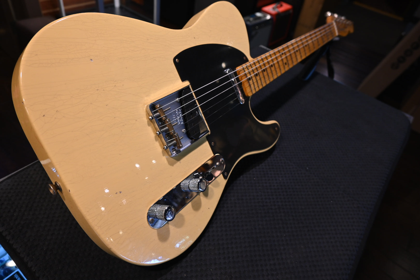 Fender Custom Shop LTD 1951 Telecaster Journeyman - Nocaster Blonde Guitar #5200 - Danville Music