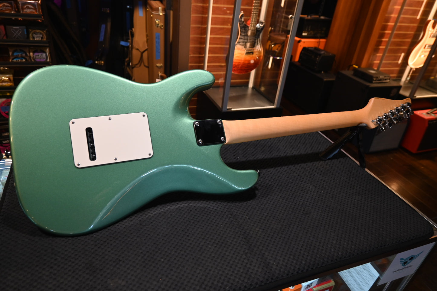 Suhr Classic S NAMM 2024 - Cactus Green Metallic Guitar #4718 - Danville Music