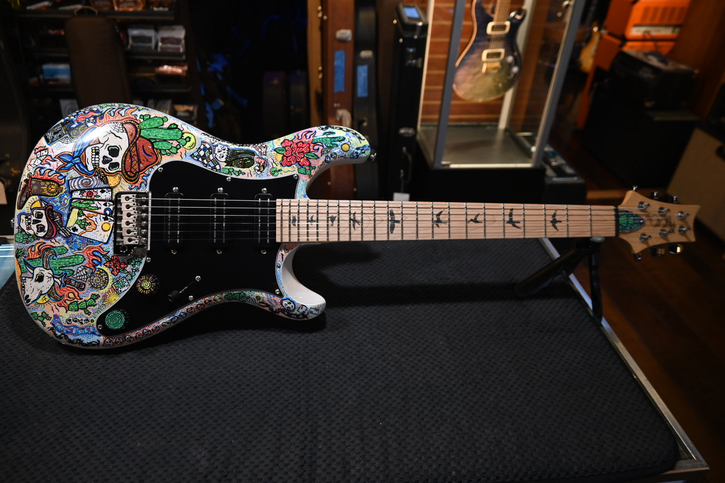 PRS SE NF3 Danville Music X Rosati “Bone Orchard” Edition - Pearl White Guitar #4871 - Danville Music
