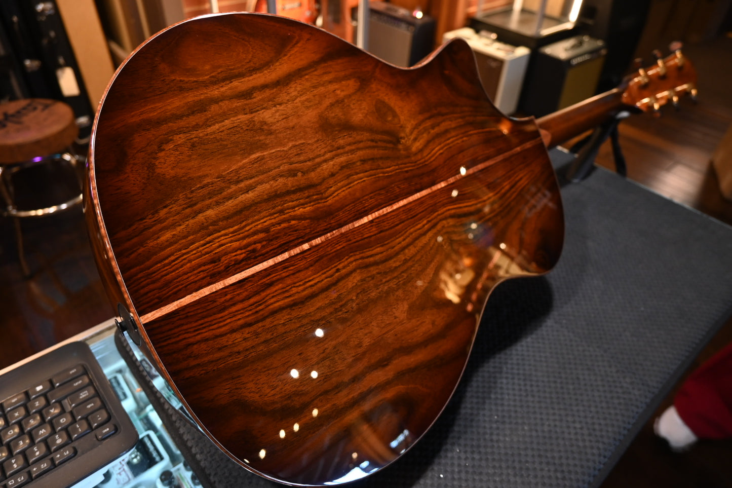 Taylor Custom GA Grand Auditorium Catch #27 Bearclaw Spruce/Bocote Guitar #4124 - Danville Music