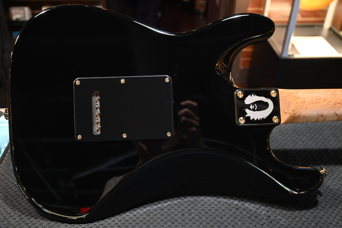Suhr Mateus Asato Signature Series Classic S Guitar - Black #4441 - Danville Music