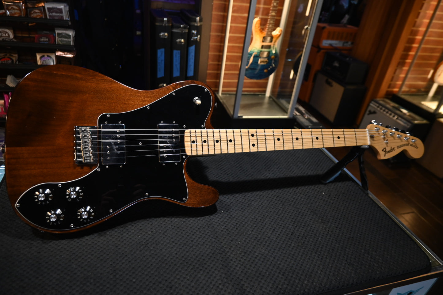 Fender Custom Shop 1972 Telecaster Deluxe 2022 - Aged Walnut Guitar #0292 - Danville Music