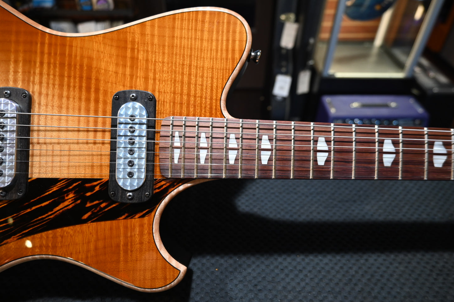 Powers Electric A-Type Select Maple FF42 Hard Tail 2025 - Wild Honey Burst Guitar #B101