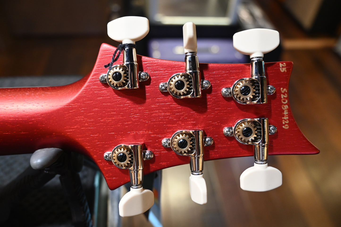 PRS S2 Mira 594 Satin - Candy Apple Red Guitar #4429 - Danville Music
