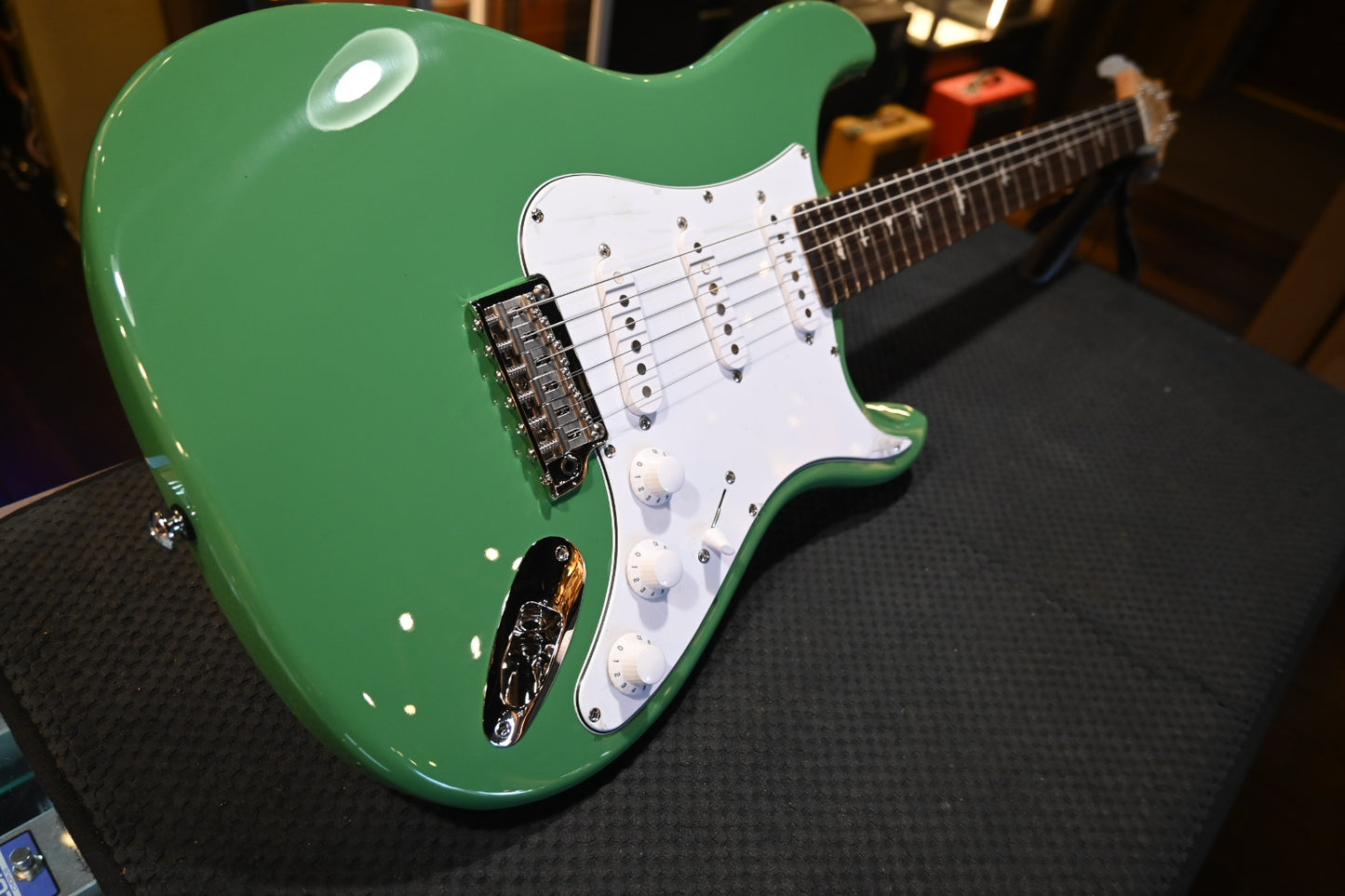 PRS SE Silver Sky - Ever Green Guitar #5593