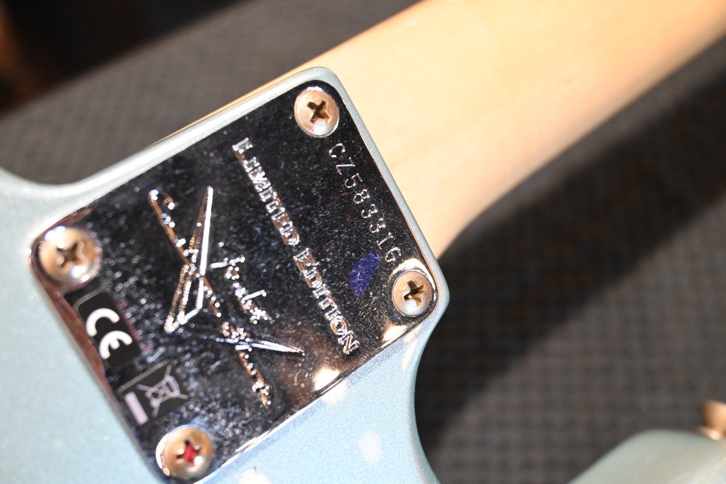 Fender Custom Shop LTD 1969 Stratocaster Bone Tone Journeyman - Aged Fire Mist Silver Guitar #3316