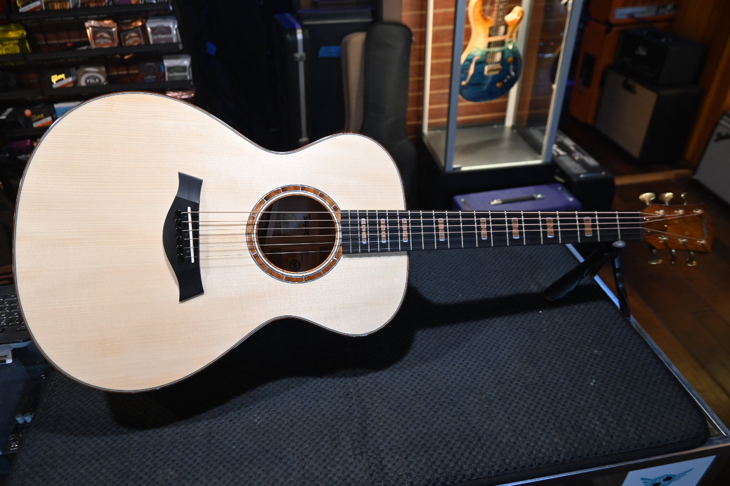 Taylor Custom GC Grand Concert Adirondack Spruce/Ribbon Mahogany Catch #37 Guitar #5101
