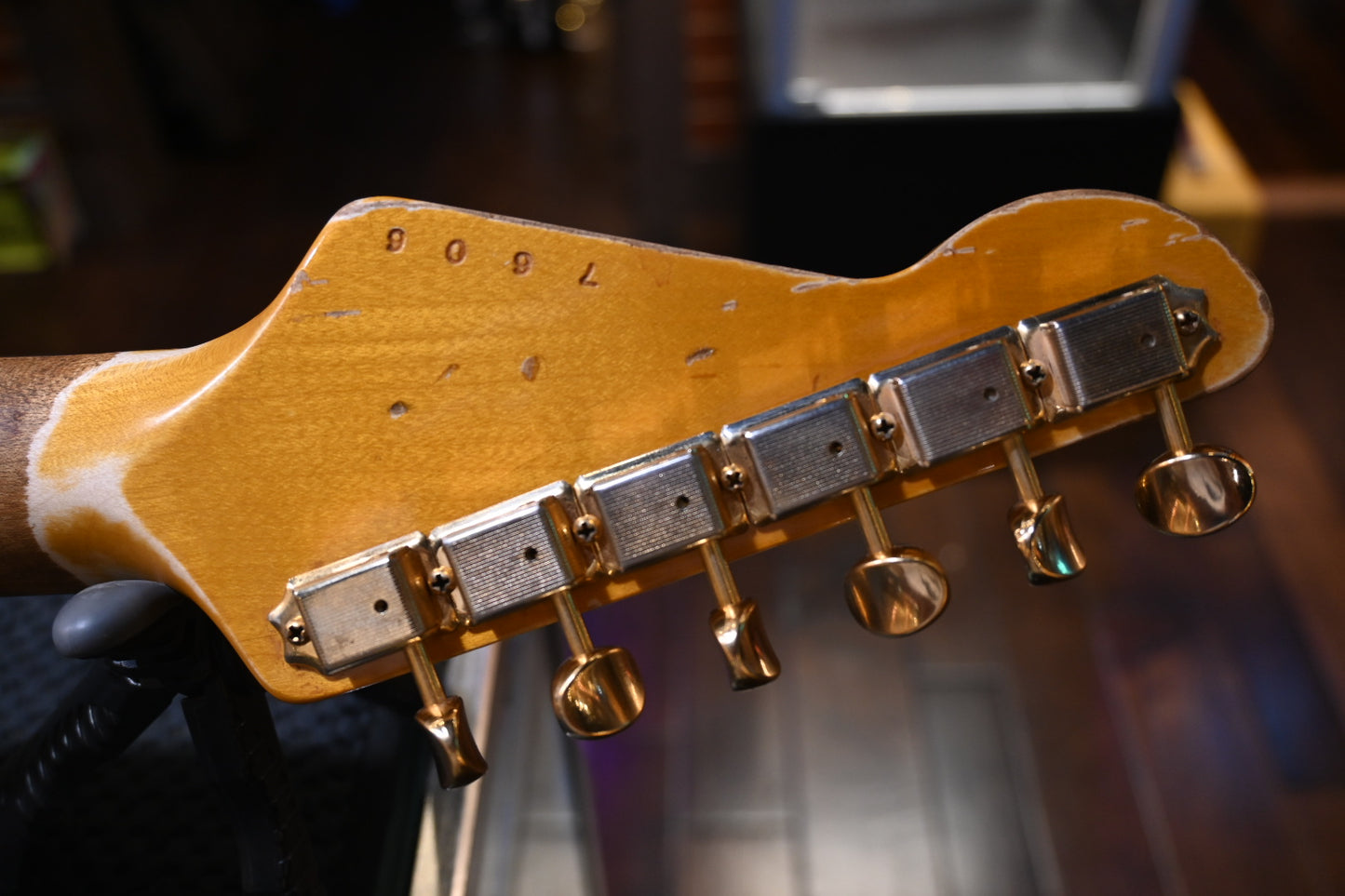 Lsl Saticoy SRV Tribute “Flood” - Three-Tone Sunburst with Extreme Age Guitar #7606 - Danville Music