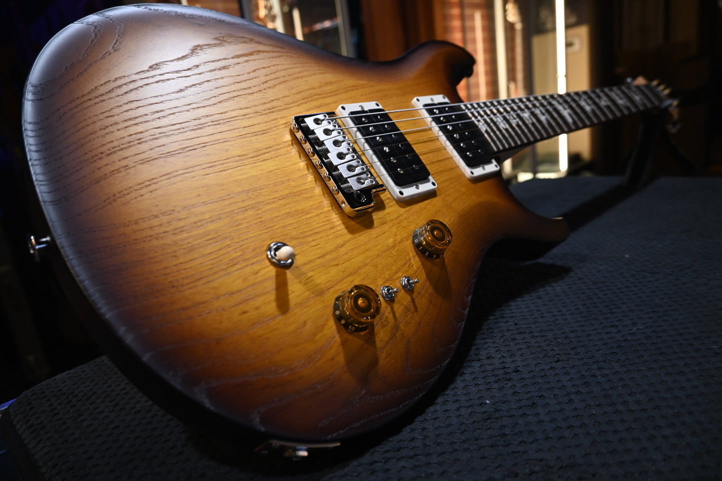 PRS CE 24-08 Swamp Ash Limited Edition - McCarty Tobacco Sunburst Satin Guitar #9928 - Danville Music