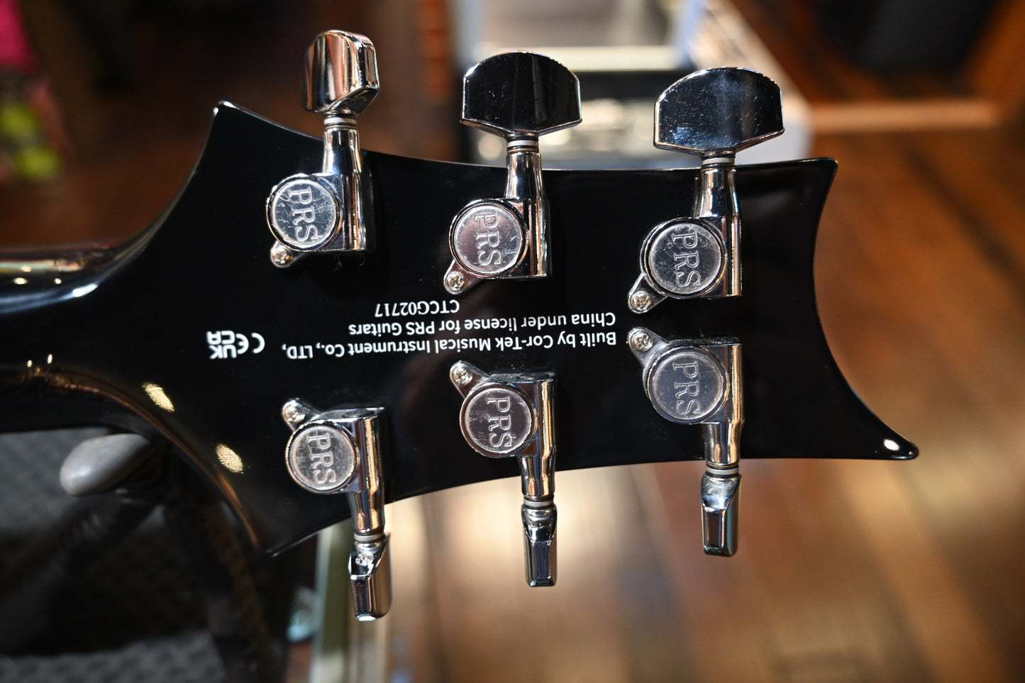 PRS SE Hollowbody II Piezo - Peacock Blue Guitar #2717 - Danville Music