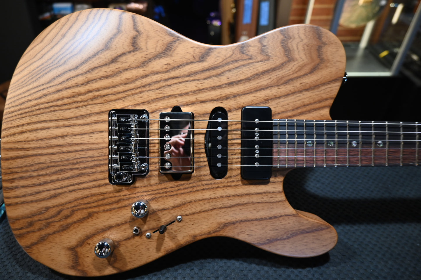 Suhr Custom Modern T Roasted Swamp Ash - Natural Guitar #8691 - Danville Music