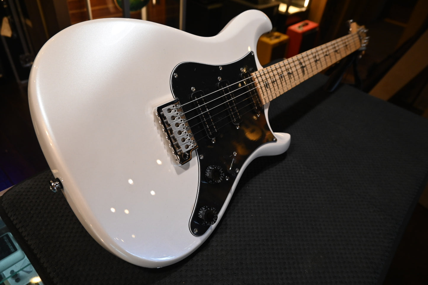 PRS SE NF3 Maple - Pearl White Guitar #9926 - Danville Music