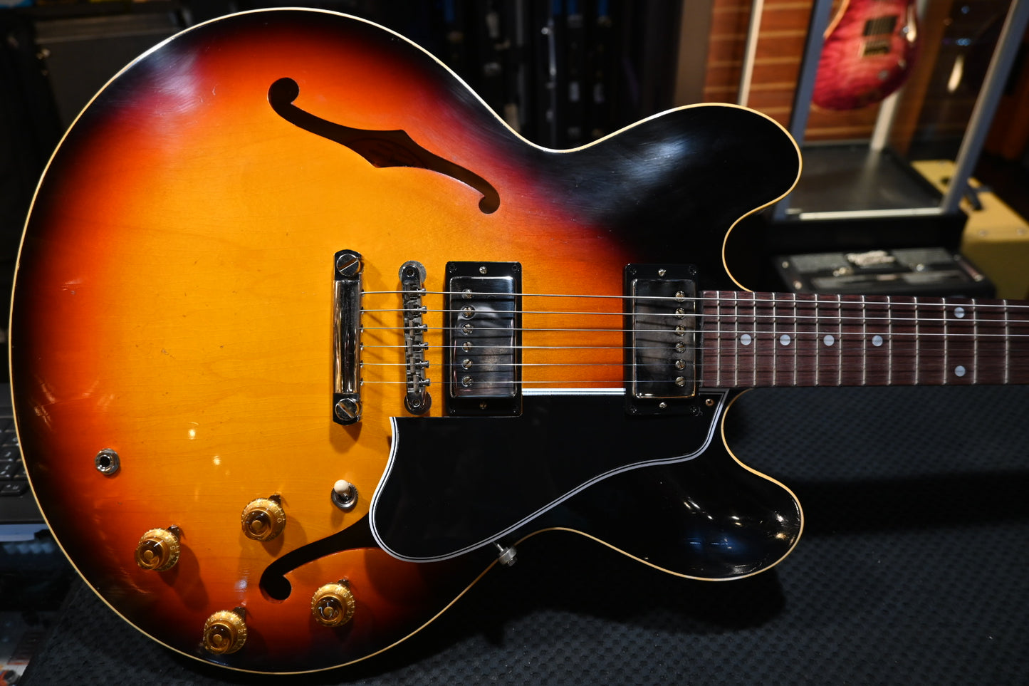 Gibson Custom Shop 1958 ES-335 Murphy Lab Light Aged - Tri-Burst Guitar #0285 - Danville Music