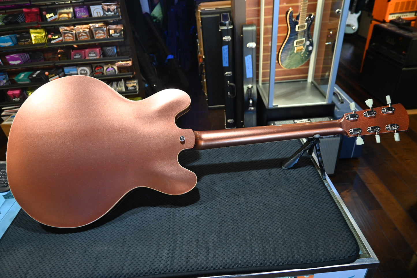 Josh Williams Guitars Mockingbird 2023 - Sparkle Burgundy Guitar #286 - Danville Music