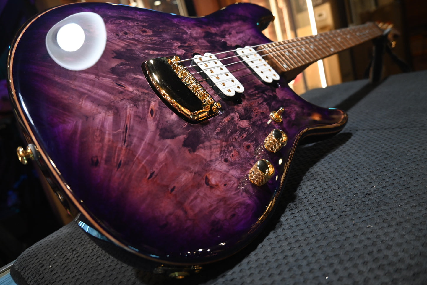 Music Man Jason Richardson Signature Cutlass - Majora Purple Guitar #0000 - Danville Music