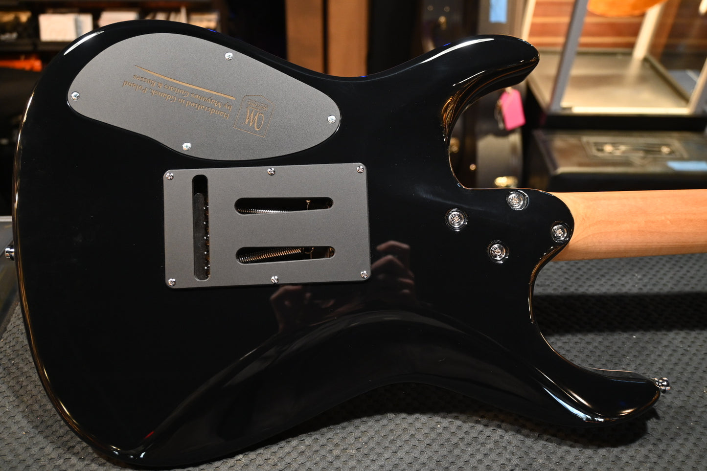 Mayon s Aquila Elite S 6 - Faded Trans Aquamarine Guitar #7442