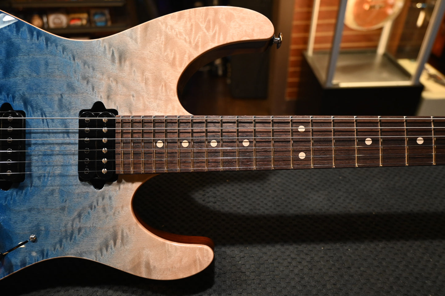 Suhr Modern Set Neck LE - Blue Fade Guitar #4888