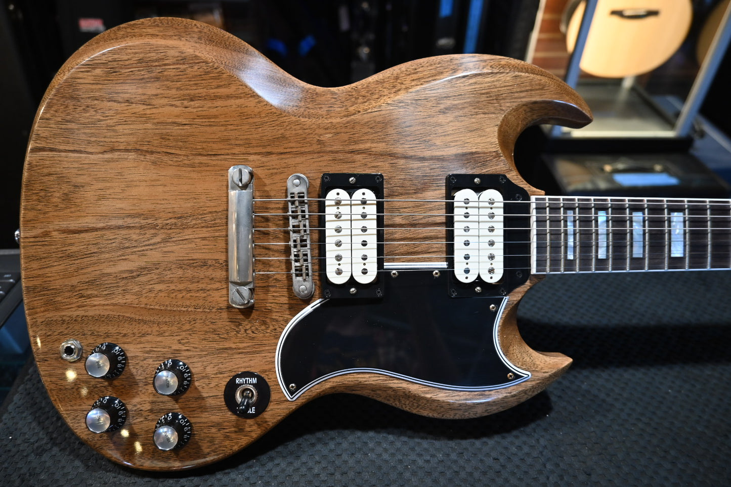 Gibson Custom Shop PSL SG Custom Walnut VOS NH - Walnut Guitar #0790 - Danville Music