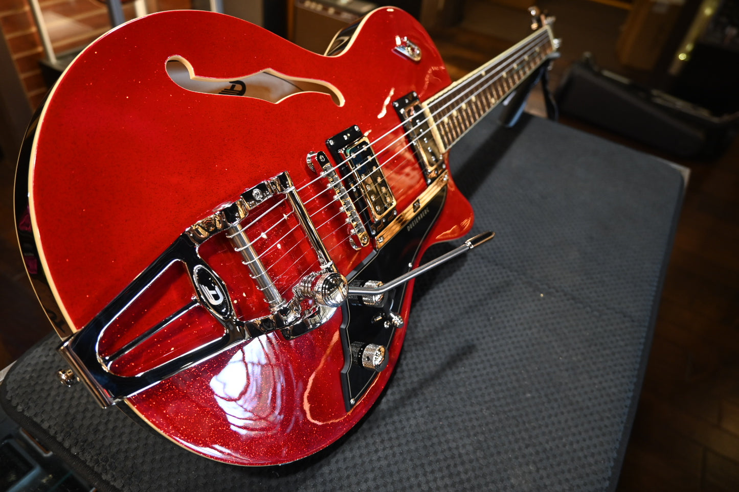 Duesenberg Starplayer TV - Red Sparkle Guitar #2590 - Danville Music