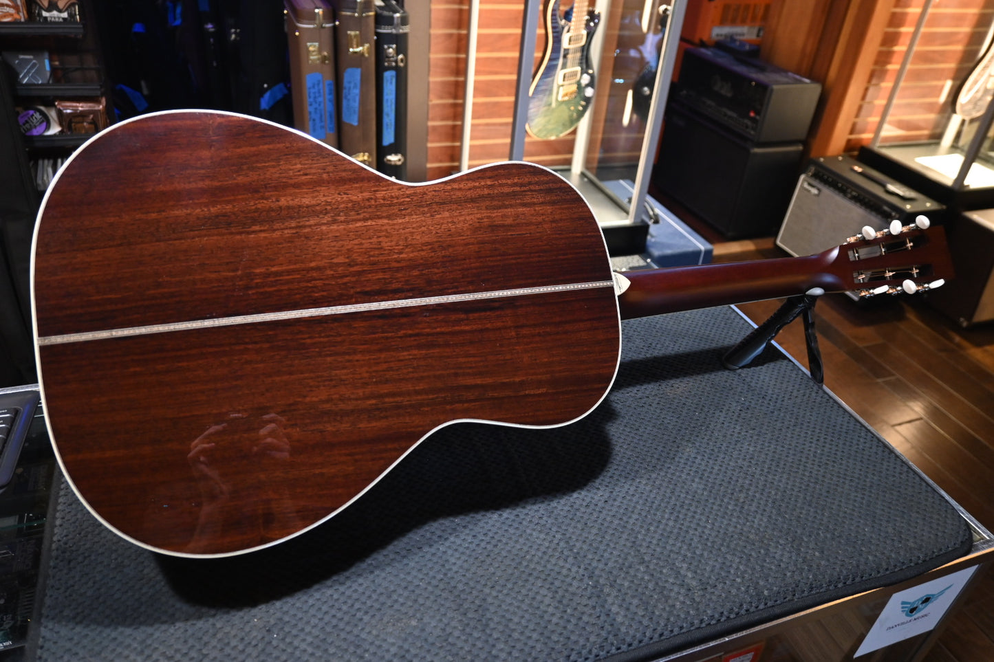 Santa Cruz OO Adirondack Spruce/Brynn Athyn Indian Rosewood Guitar #1292 - Danville Music