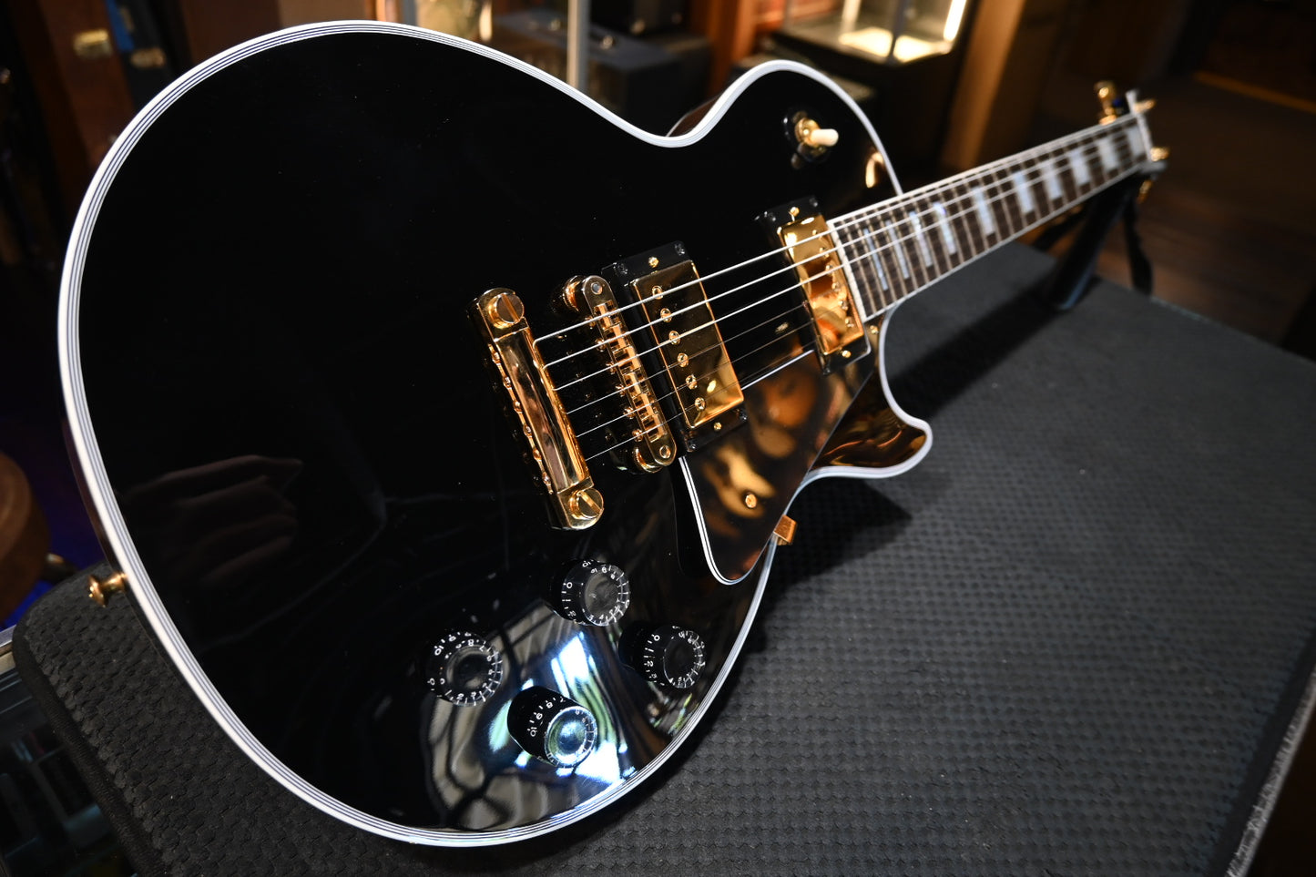 Gibson Custom Shop Les Paul Custom 2024 - Ebony Guitar #2988