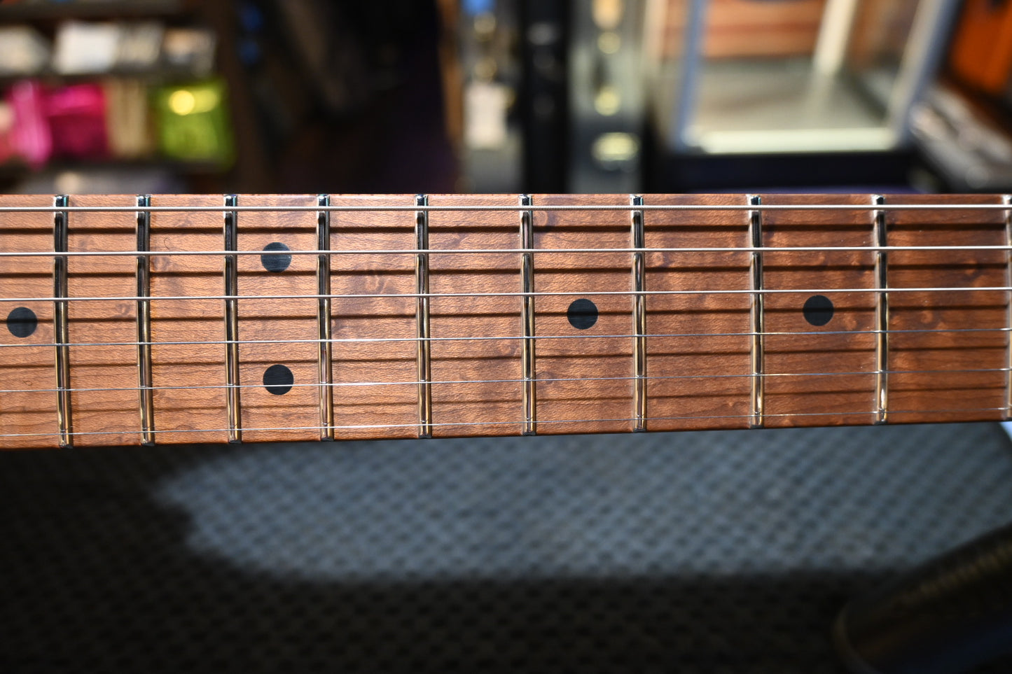 Suhr Pete Thorn Signature Series Traditional 90 - Candy Apple Red Guitar #9365 - Danville Music