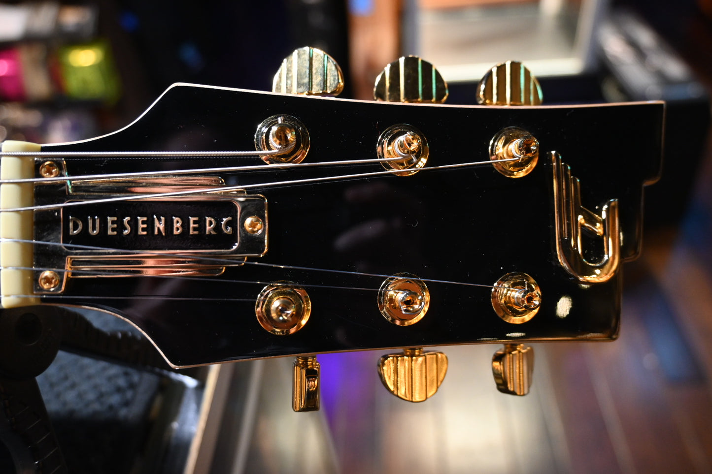 Duesenberg Starplayer TV Phonic - Black Guitar #0379 USED - Danville Music