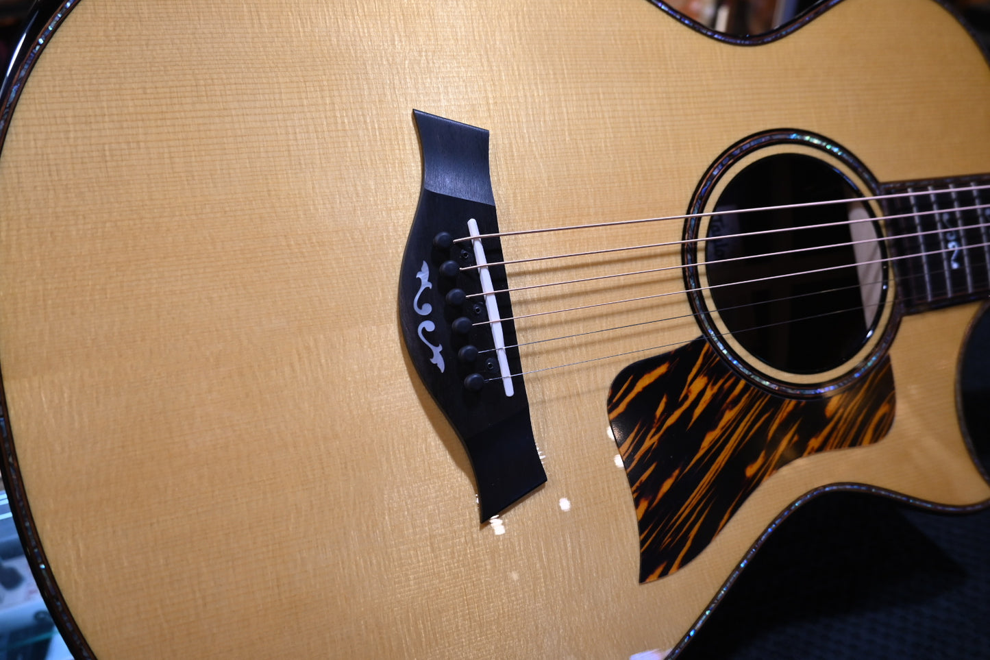 Taylor Custom Select 912ce 12-Fret Lutz Spruce/Rosewood Guitar #4109 - Danville Music