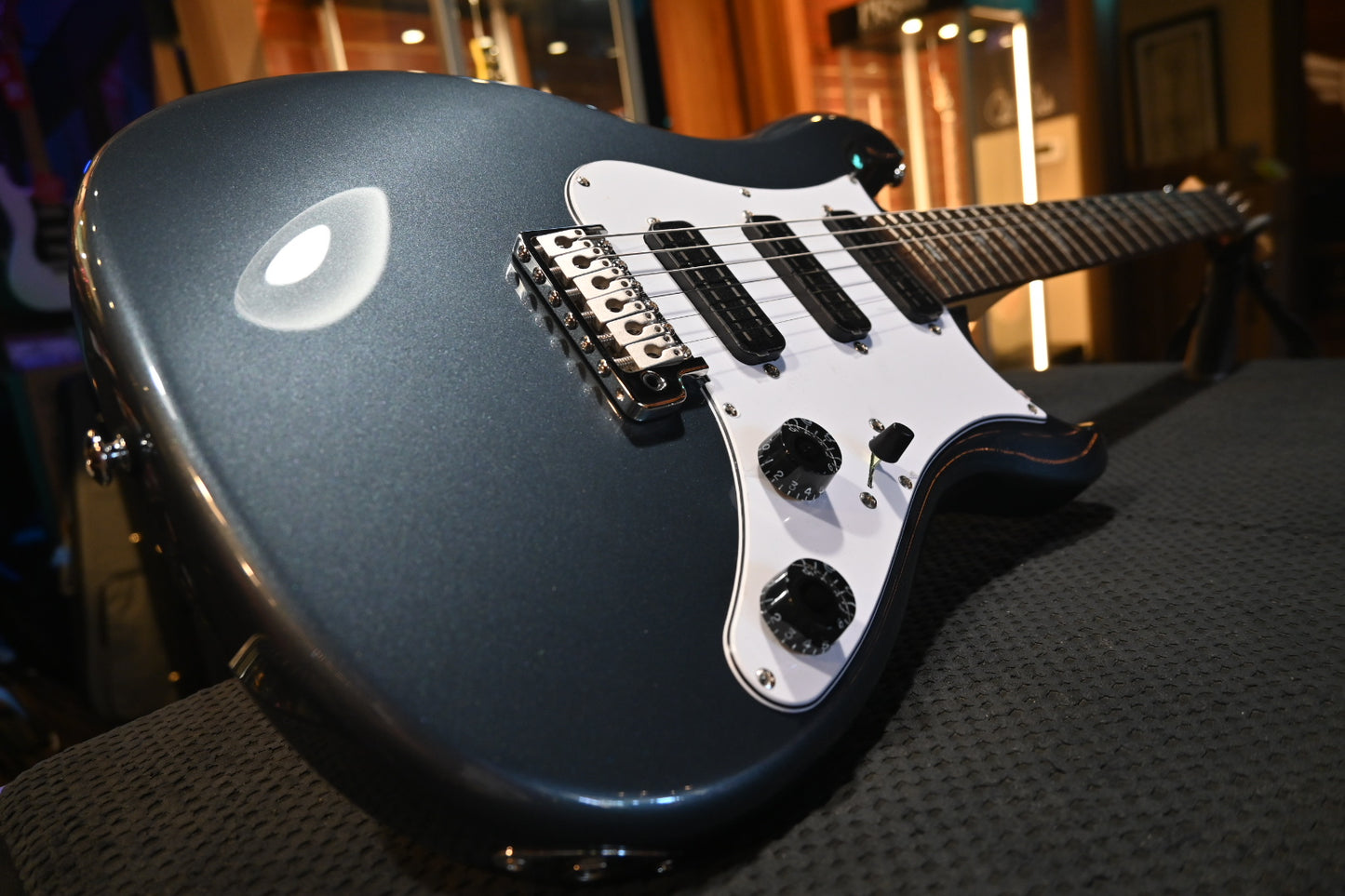 PRS SE NF3 Rosewood - Gun Metal Grey Guitar #5534 - Danville Music