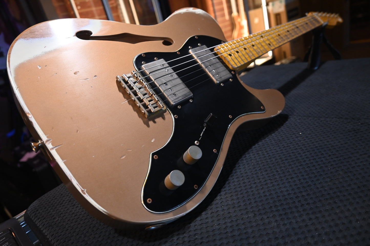Nash T-52 Thinline Relic - Gold #O410 PRE-OWNED - Danville Music