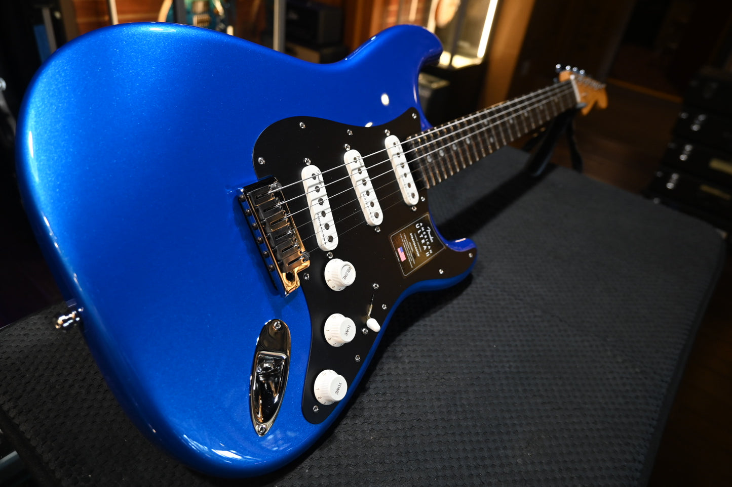 Fender American Ultra II Stratocaster - Noble Blue Guitar #9805 - Danville Music