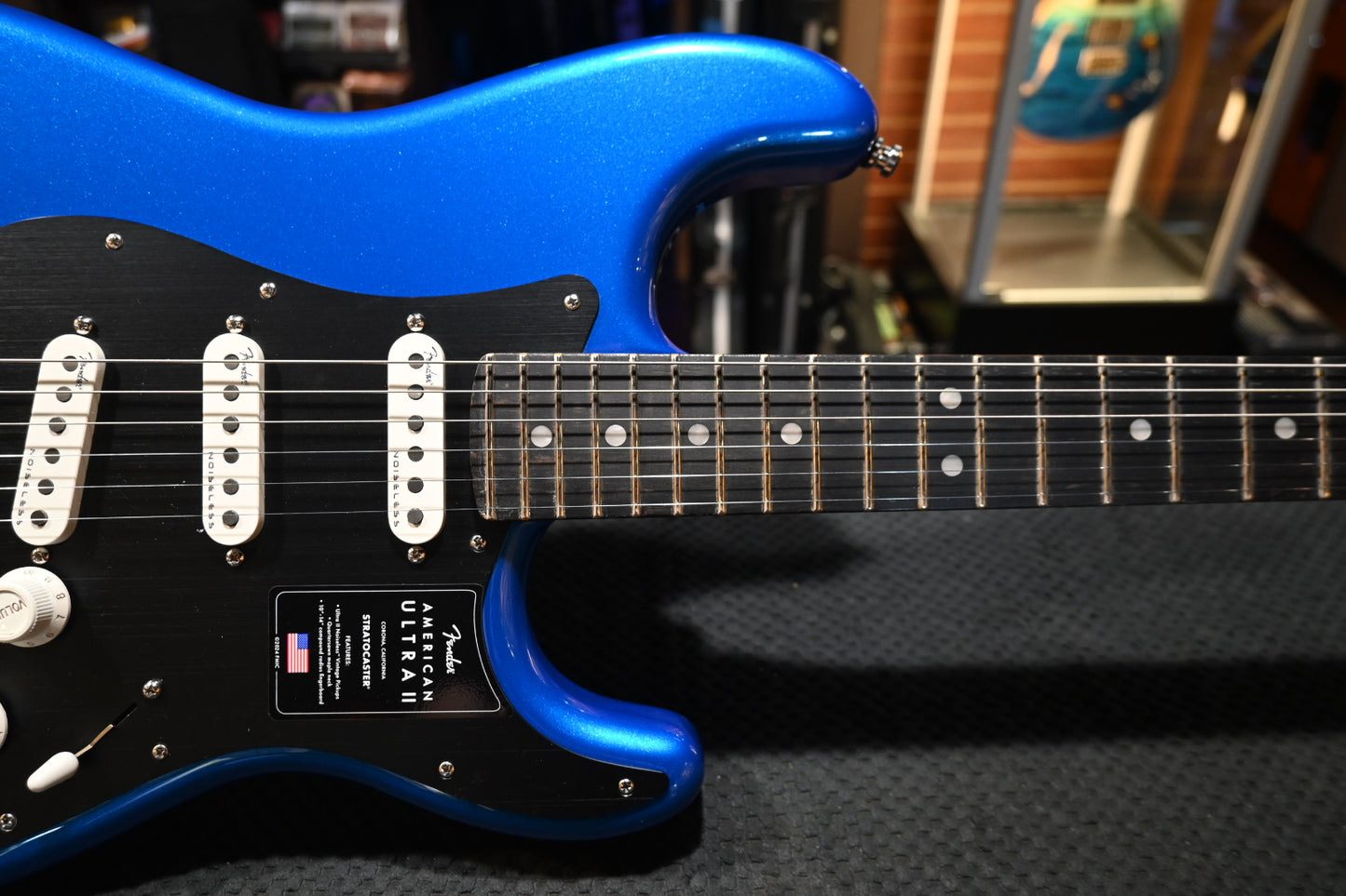 Fender American Ultra II Stratocaster - Noble Blue Guitar #9805 - Danville Music