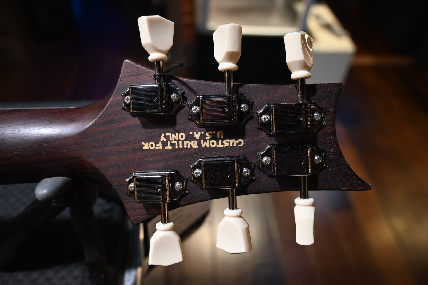 PRS Wood Library McCarty 594 Semi-Hollow Danville Music 35th Anniversary Artist Grade - Gold Storm Fade Guitar #2876 - Danville Music