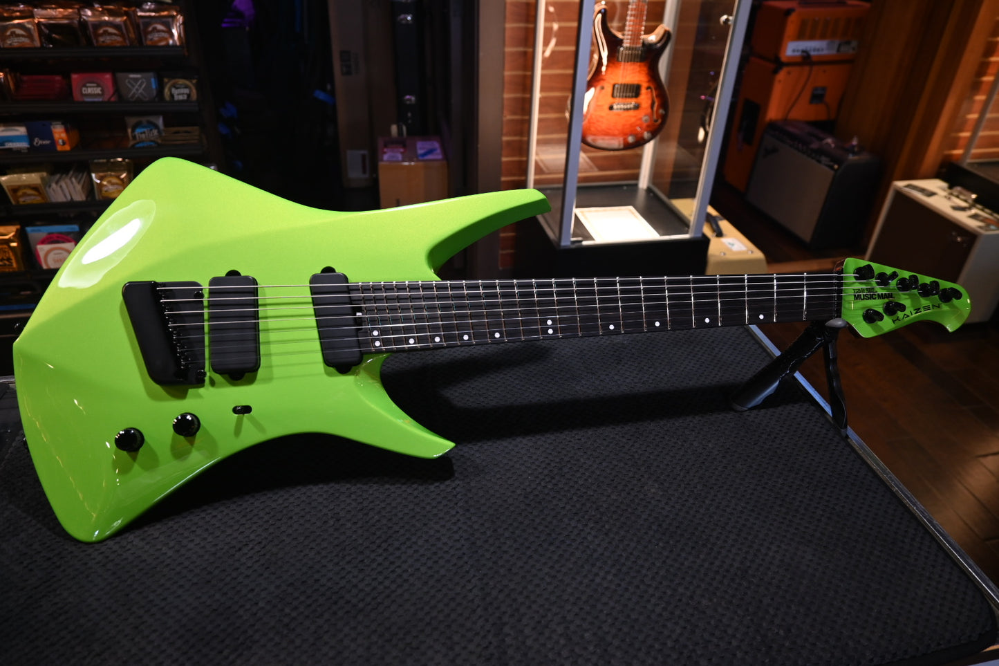 Music Man Kaizen 7 - Kryptonite Guitar #0173 - Danville Music