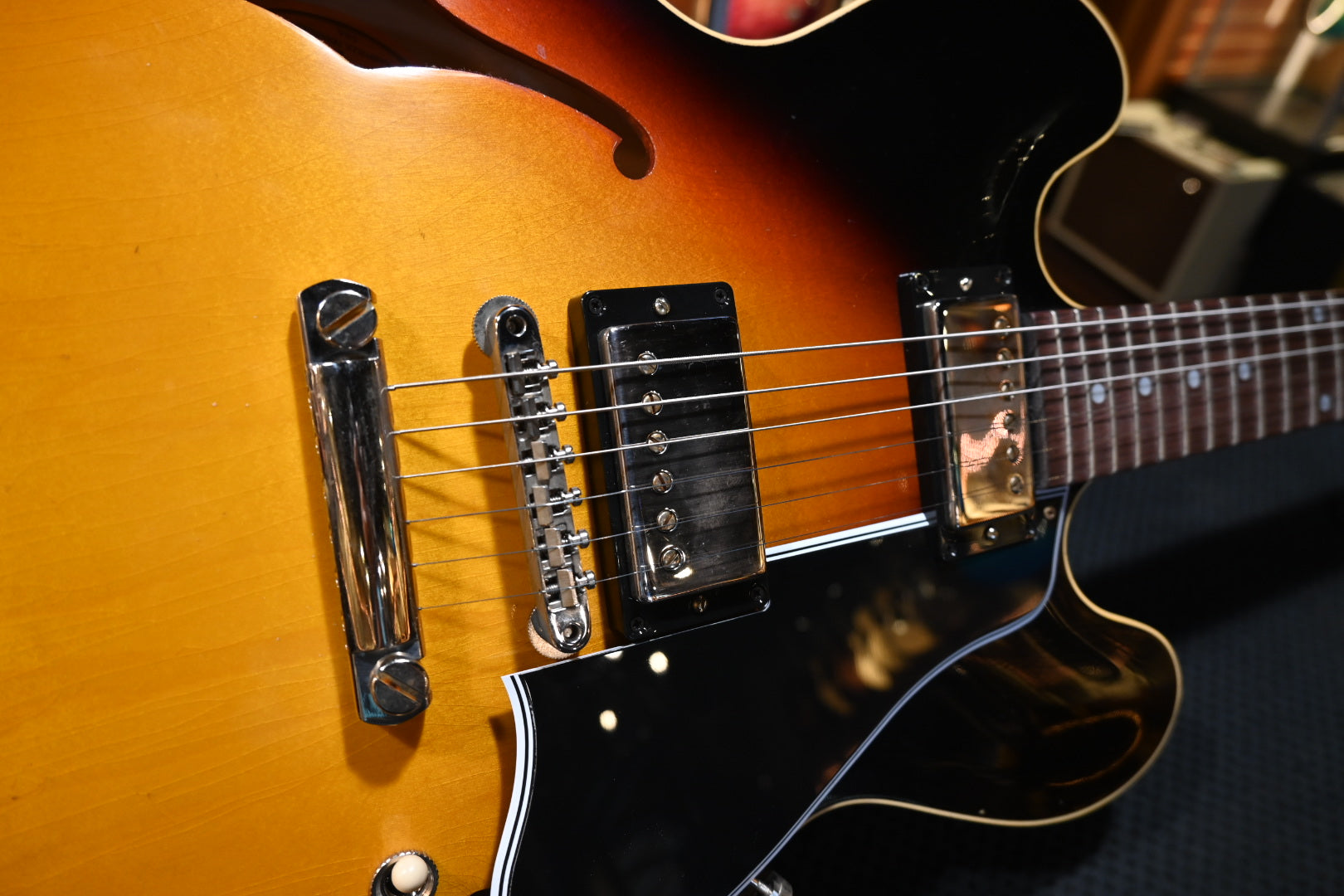 Gibson Custom Shop 1958 ES-335 Murphy Lab Light Aged - Tri-Burst Guitar #0285 - Danville Music