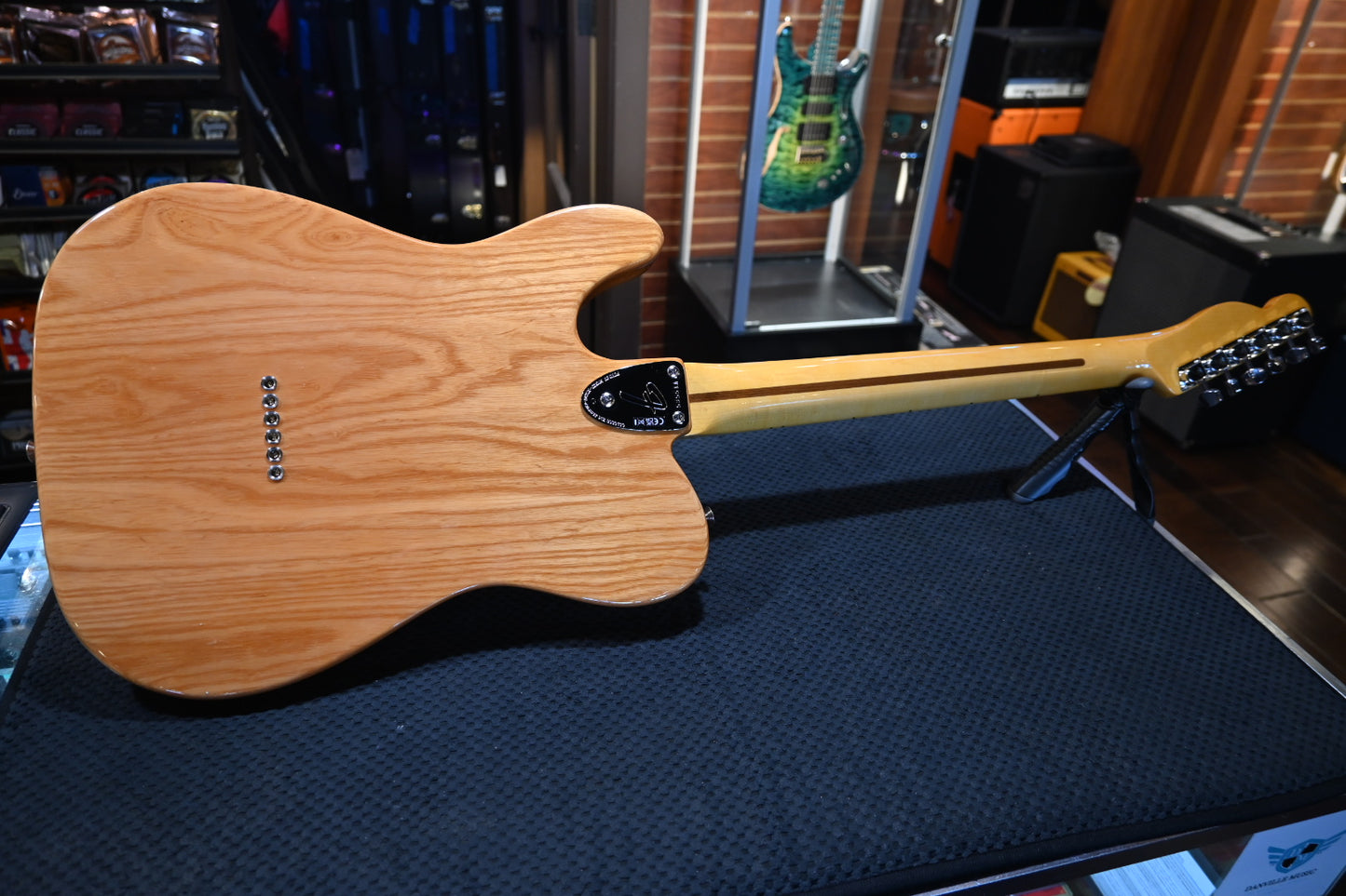 Fender American Vintage II 1972 Telecaster Thinline - Aged Natural Guitar #5565 - Danville Music