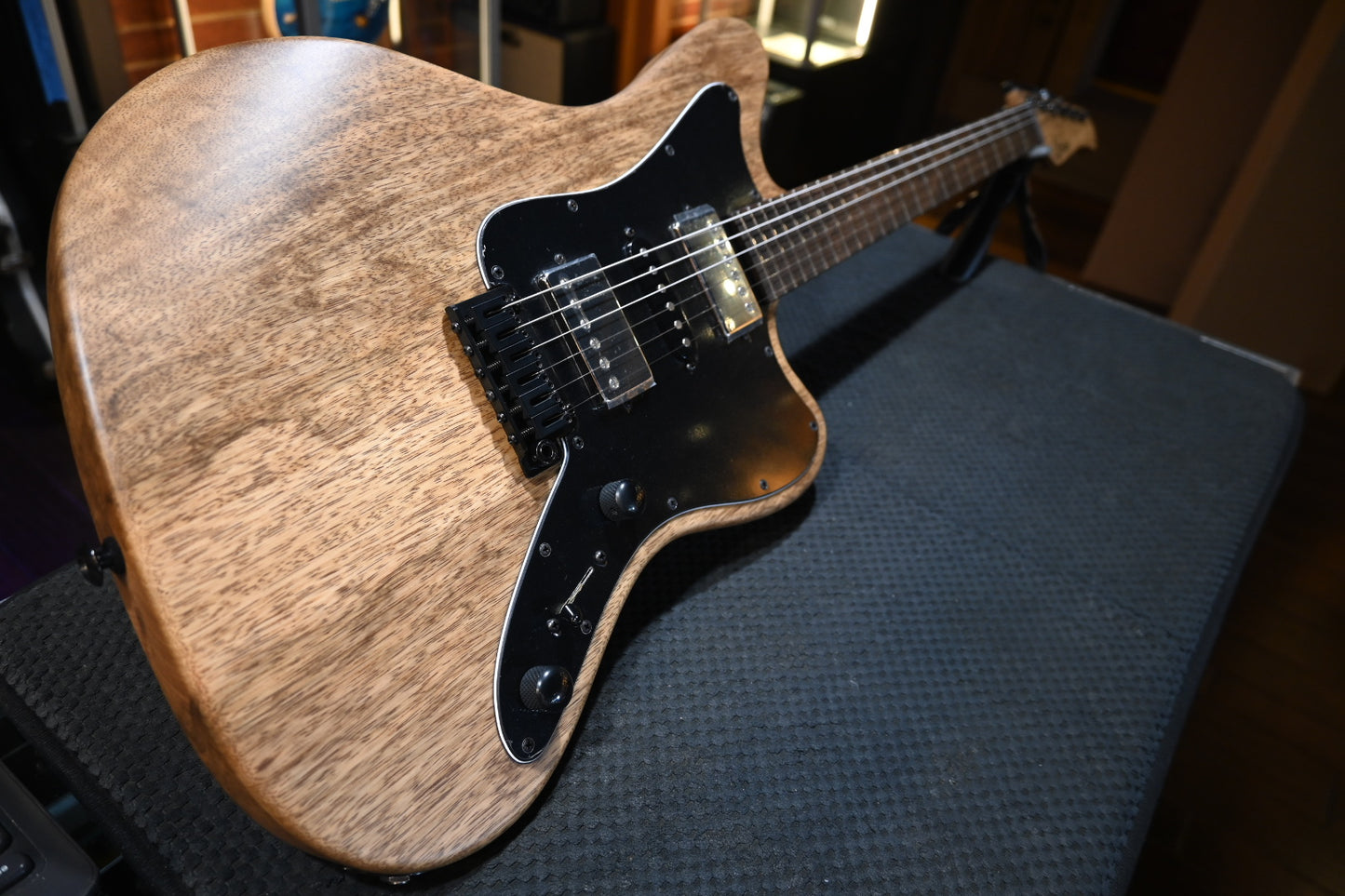 Suhr Custom Classic JM Black Limba - Natural Guitar #8690 - Danville Music
