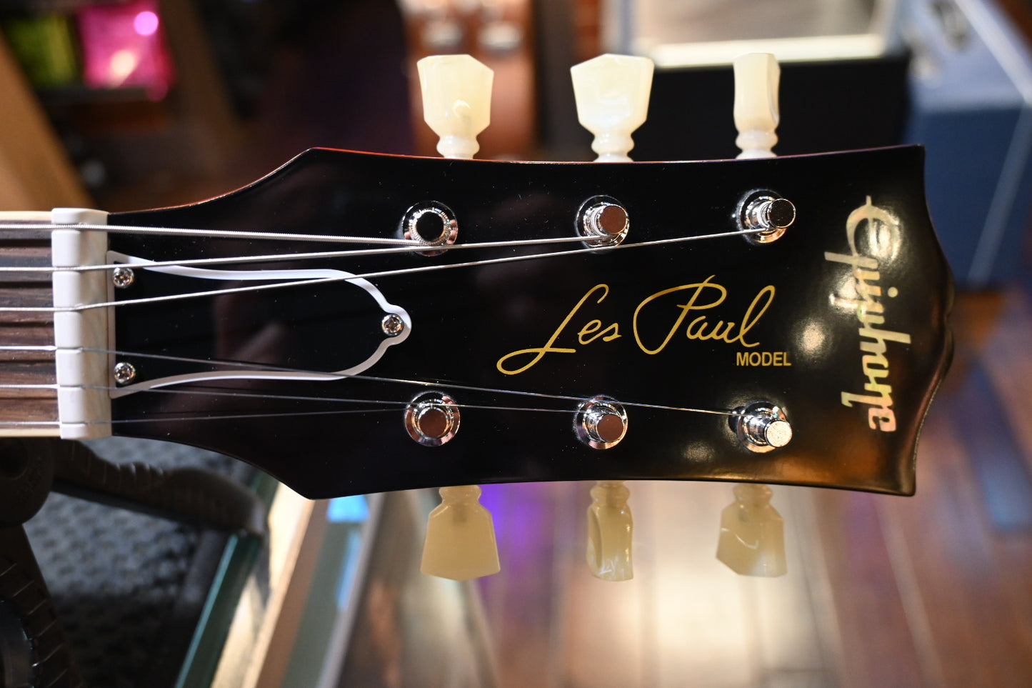 Epiphone Inspired by Gibson Custom 1960 Les Paul Standard Reissue - Iced Tea Burst Guitar #6910