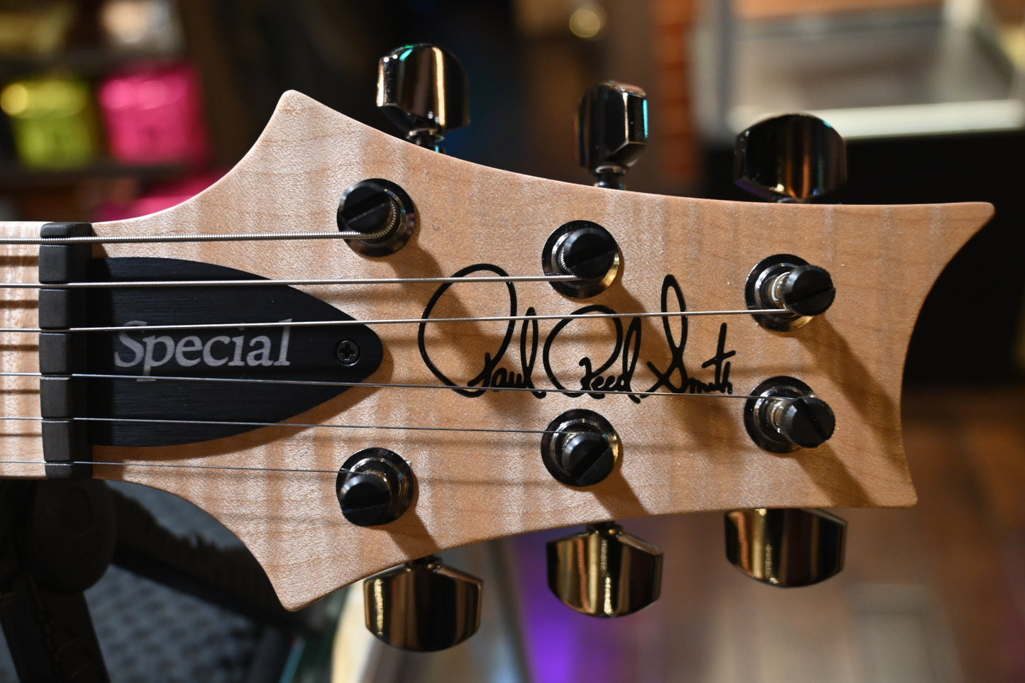PRS Wood Library Special Semi-Hollow 10-Top Swamp Ash - Natural Guitar #5195 - Danville Music