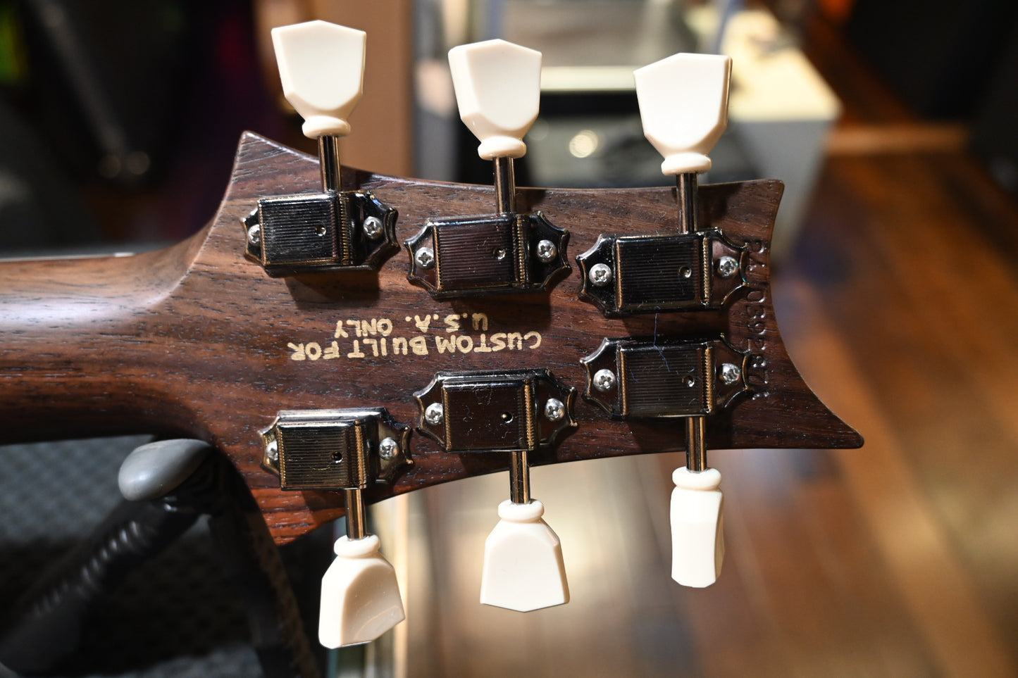 PRS Wood Library McCarty 594 Semi-Hollow Danville Music 35th Anniversary Artist Top - Gold Storm Fade Guitar #2874 - Danville Music