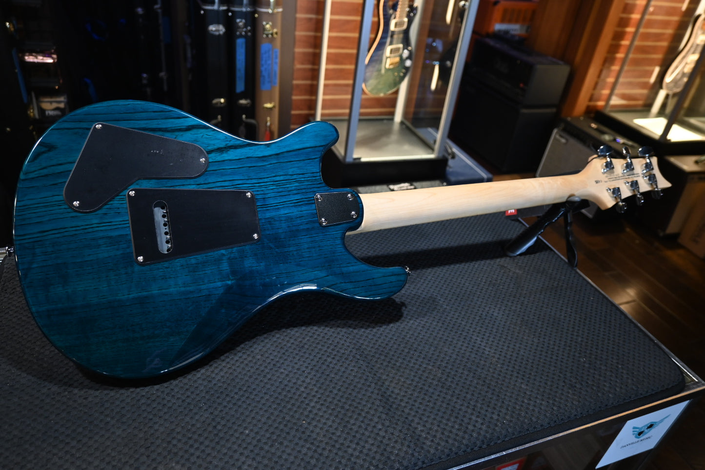 PRS SE Swamp Ash Special - Iri Blue Guitar #7192 - Danville Music